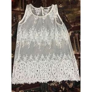 Poof Girl Lace Swim Cover Up